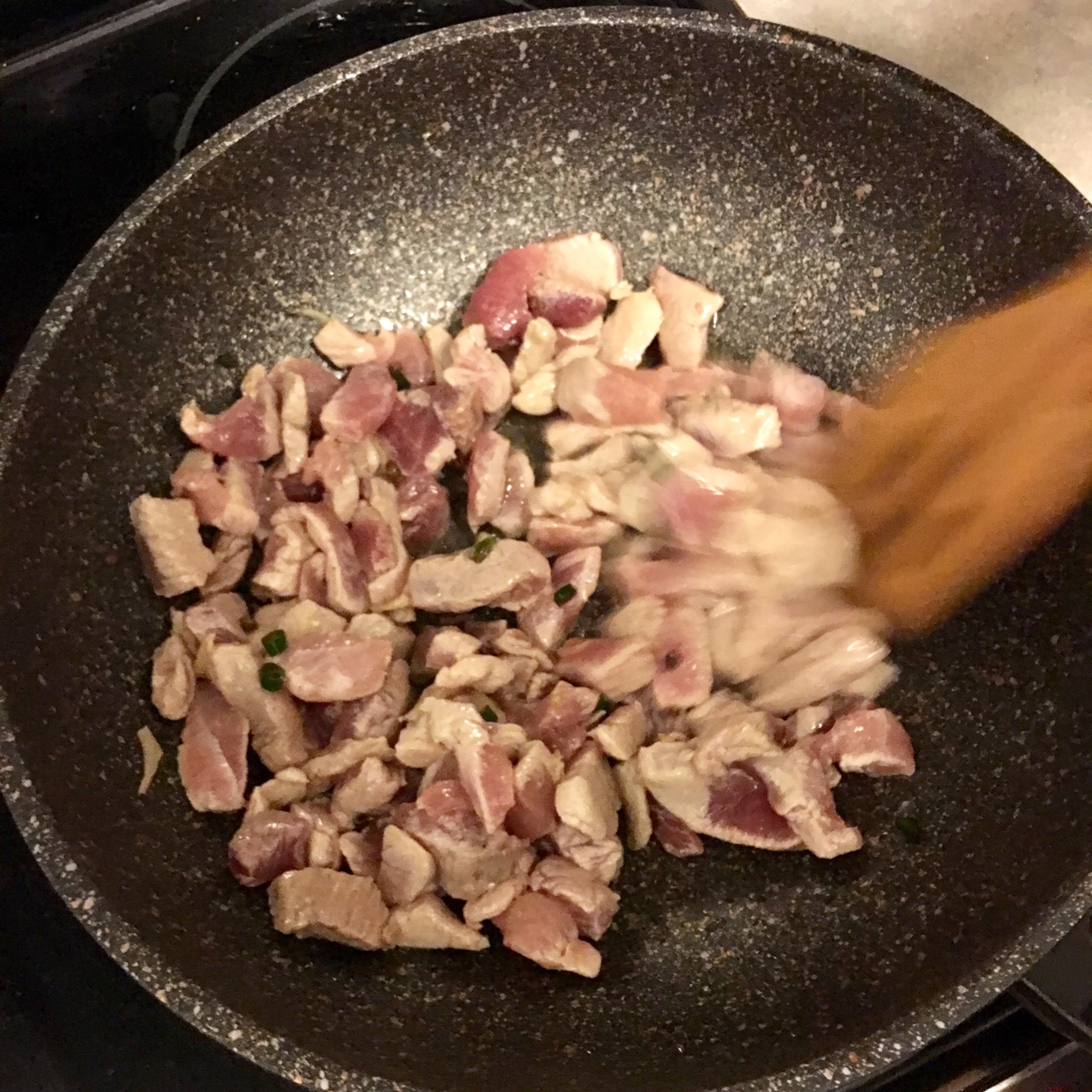 番茄汁山药土豆胡萝卜炒猪肉的做法 步骤10