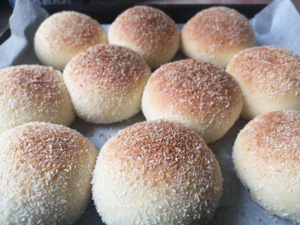 椰蓉面包棒 | 附自制椰蓉馅 两种整形方法