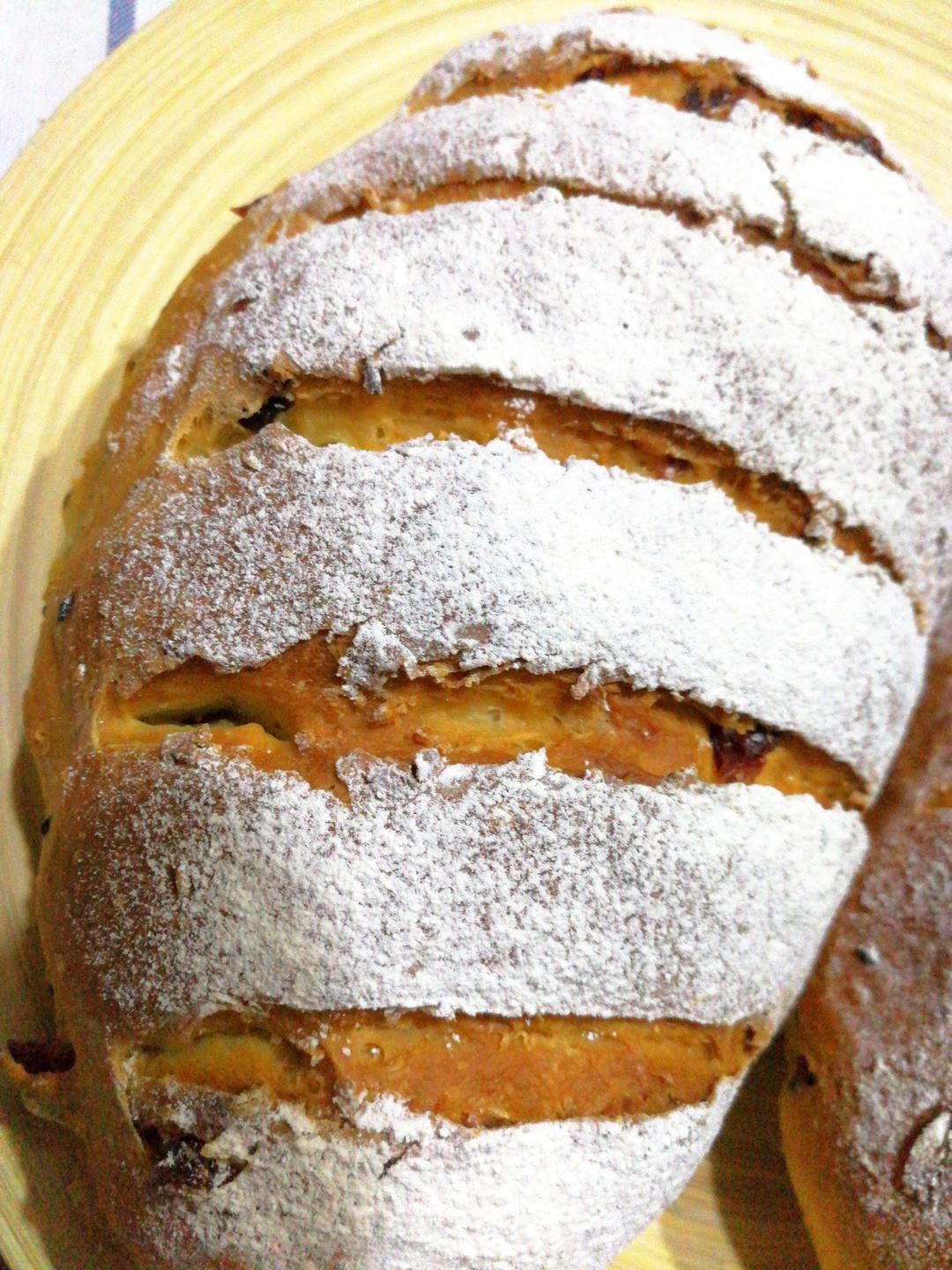 全麦核桃包～软欧包