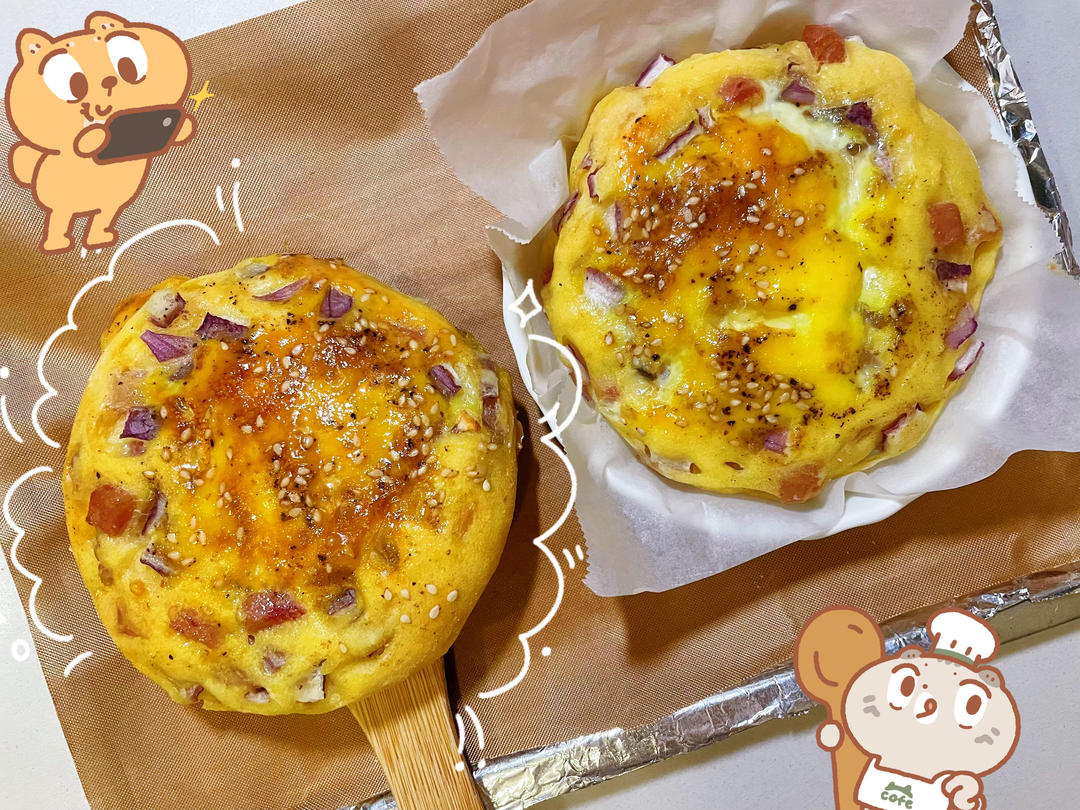 简化魔改版破酥粑粑（中式披萨饼）