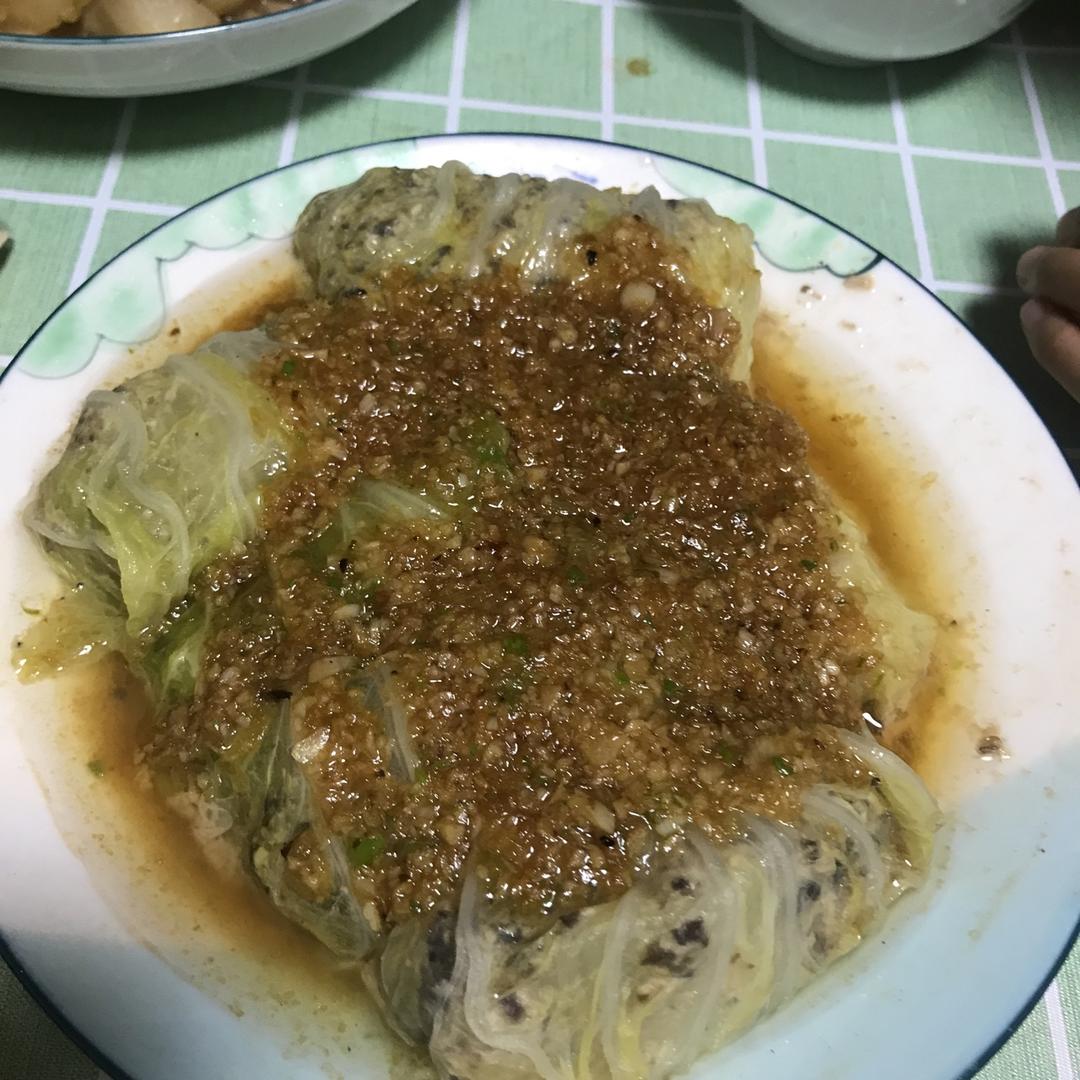 肉酿白菜卷