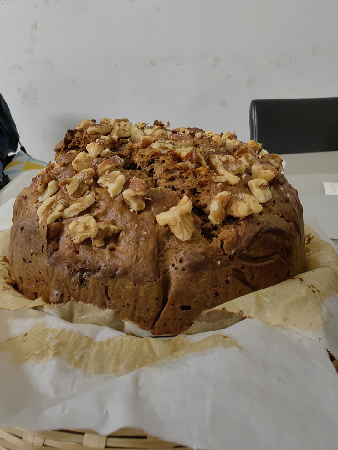 山姆同款｜枣泥核桃蛋糕（低油低糖版）