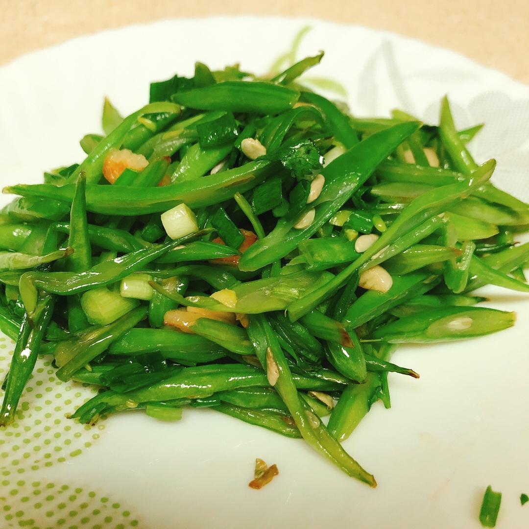 清炒四季豆丝