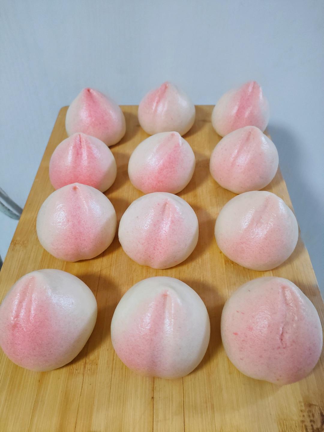 寿桃包详细做法