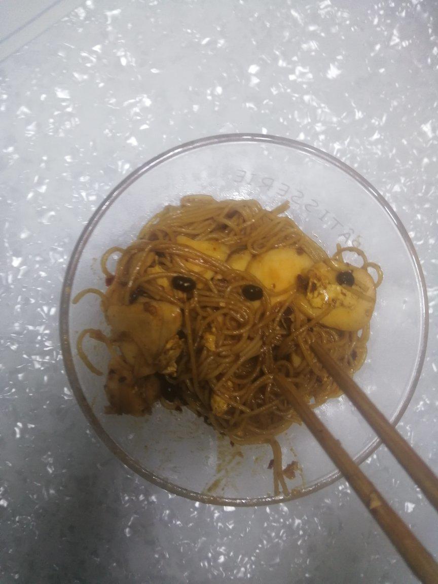 炒挂面