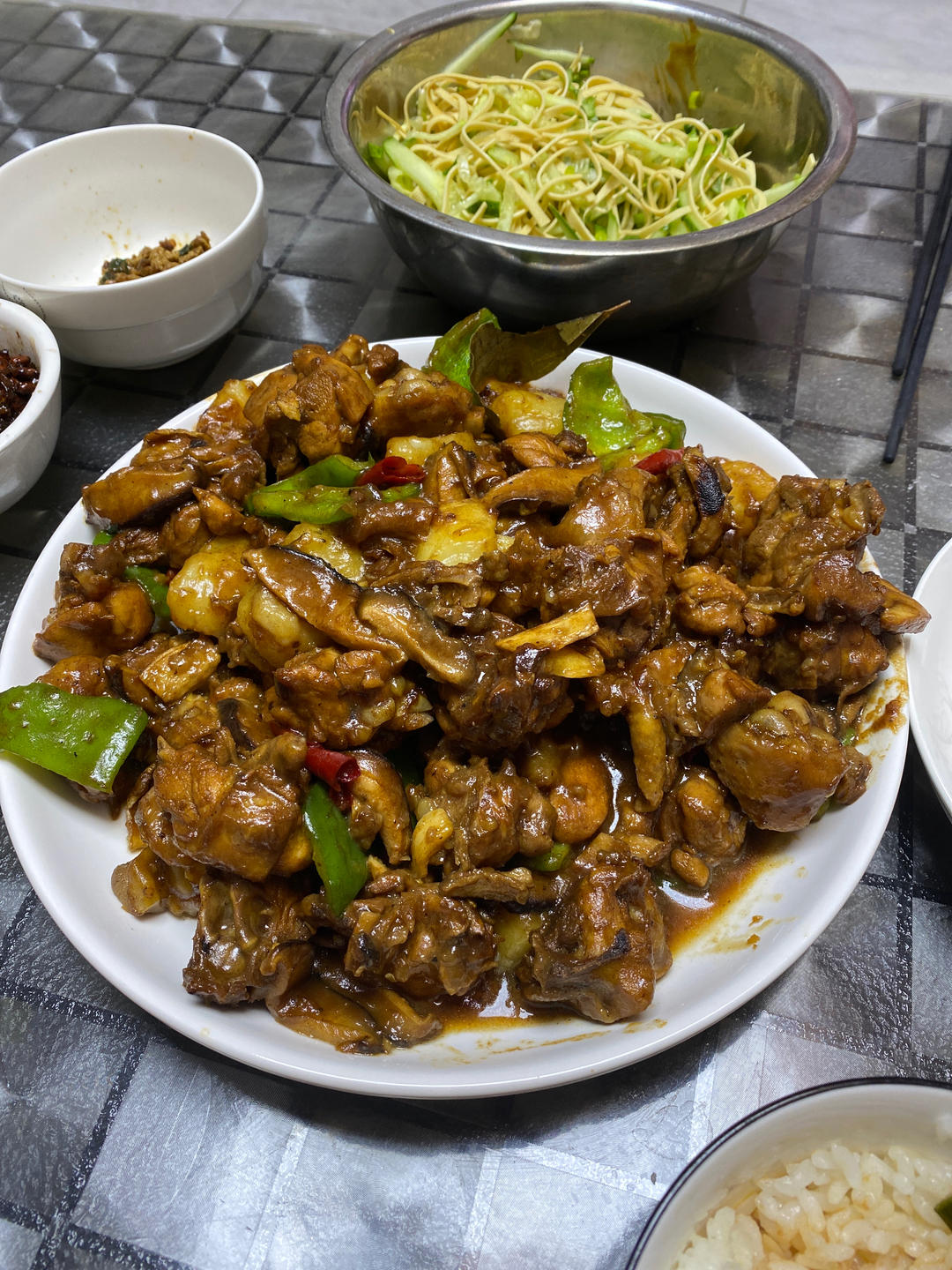 外卖第一名，简单在家做|黄焖鸡米饭