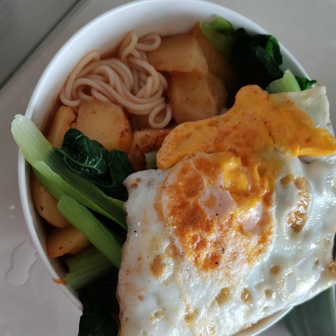 西红柿土豆面