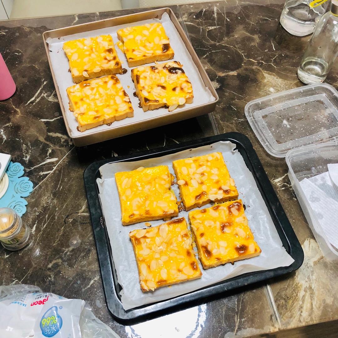 零失败快手岩烧乳酪(熔岩吐司)十分钟网红早餐，好吃哭