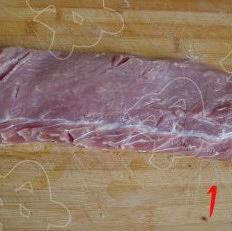蒜香叉烧肉干的做法 步骤1