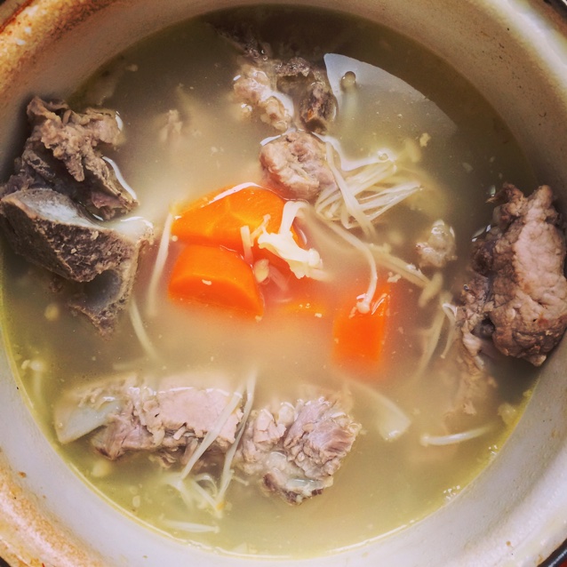 胡萝卜排骨汤