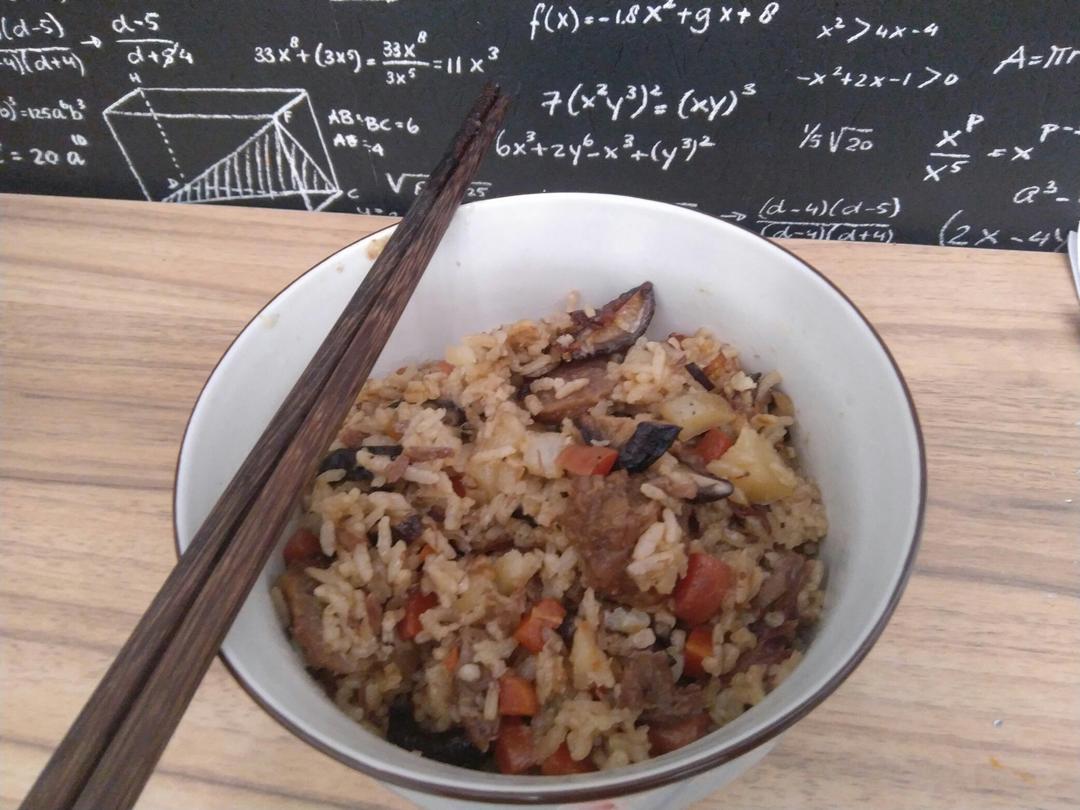 香菇油饭