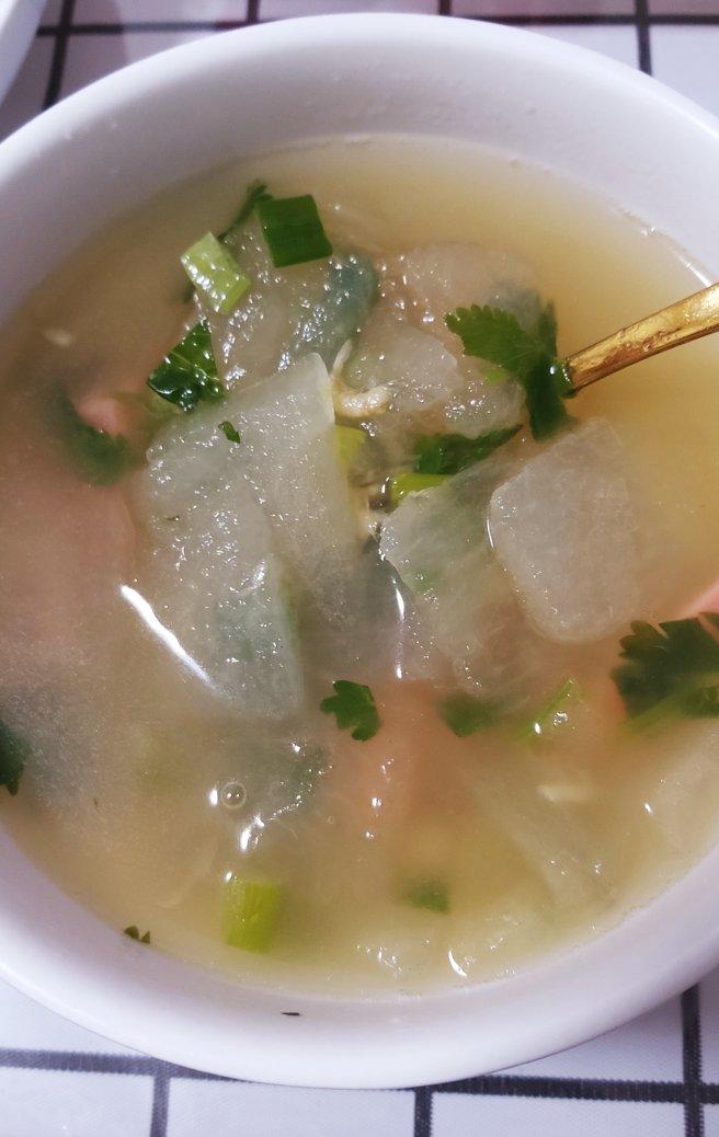 虾皮冬瓜汤