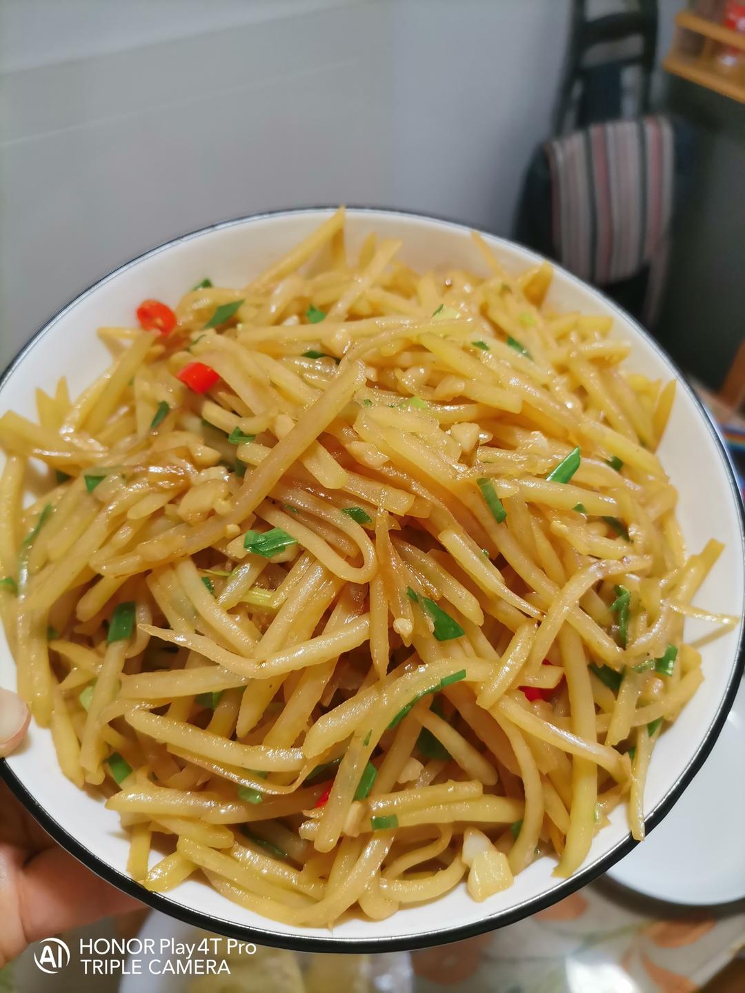 葱香土豆丝（微辣版）