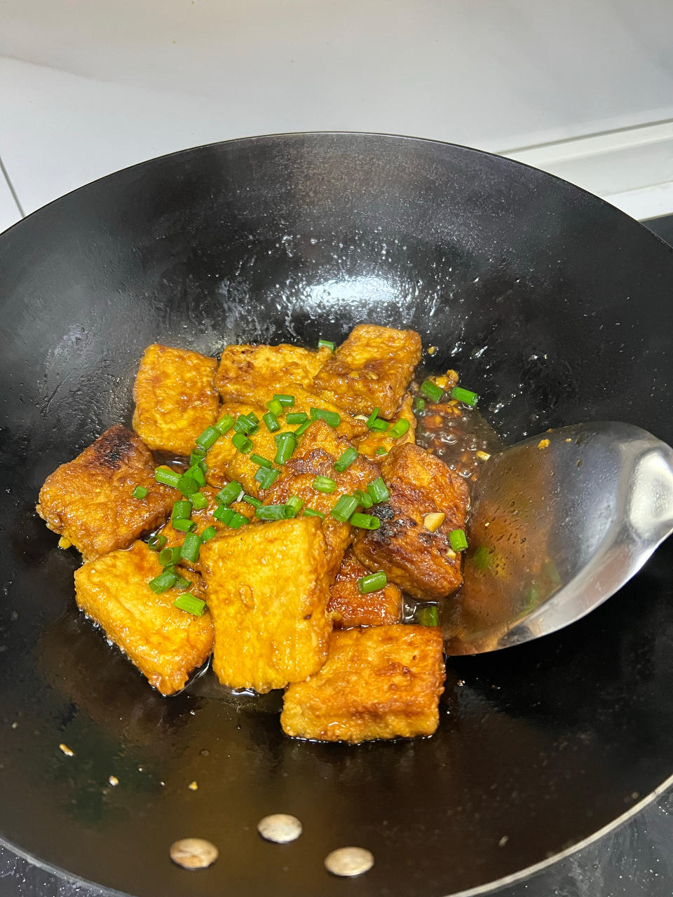 爆汁香煎豆腐