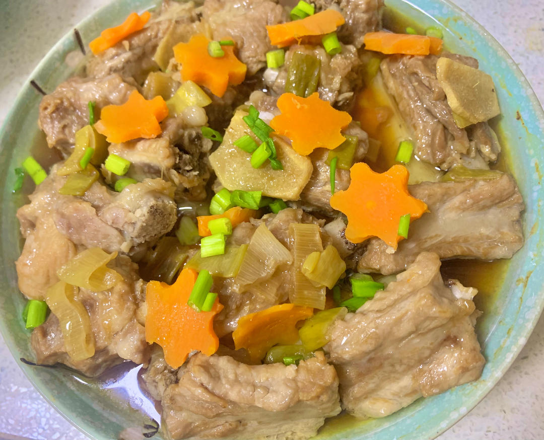 山药蒸排骨【宝宝辅食】