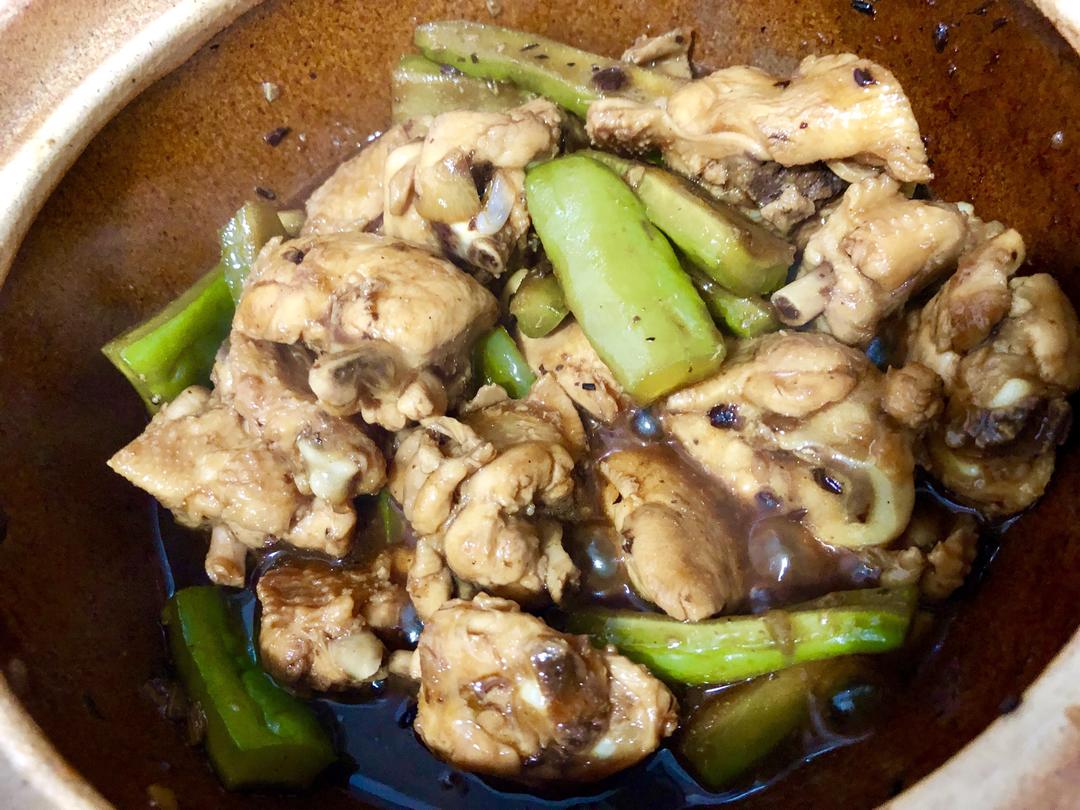 苦瓜焖鸡