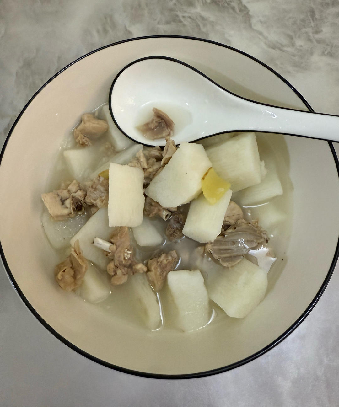 山药兔肉汤