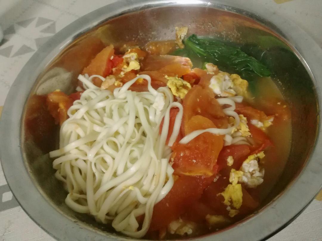 超级入味好吃的番茄鸡蛋面