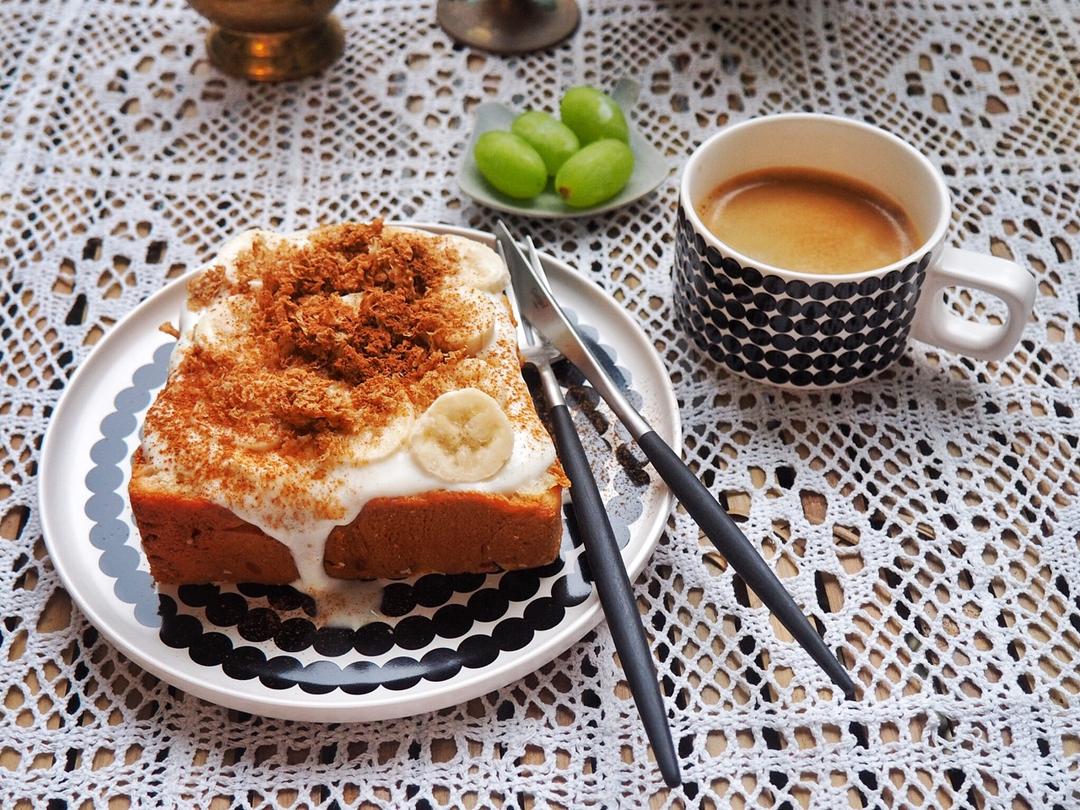 香蕉酸奶厚切吐司