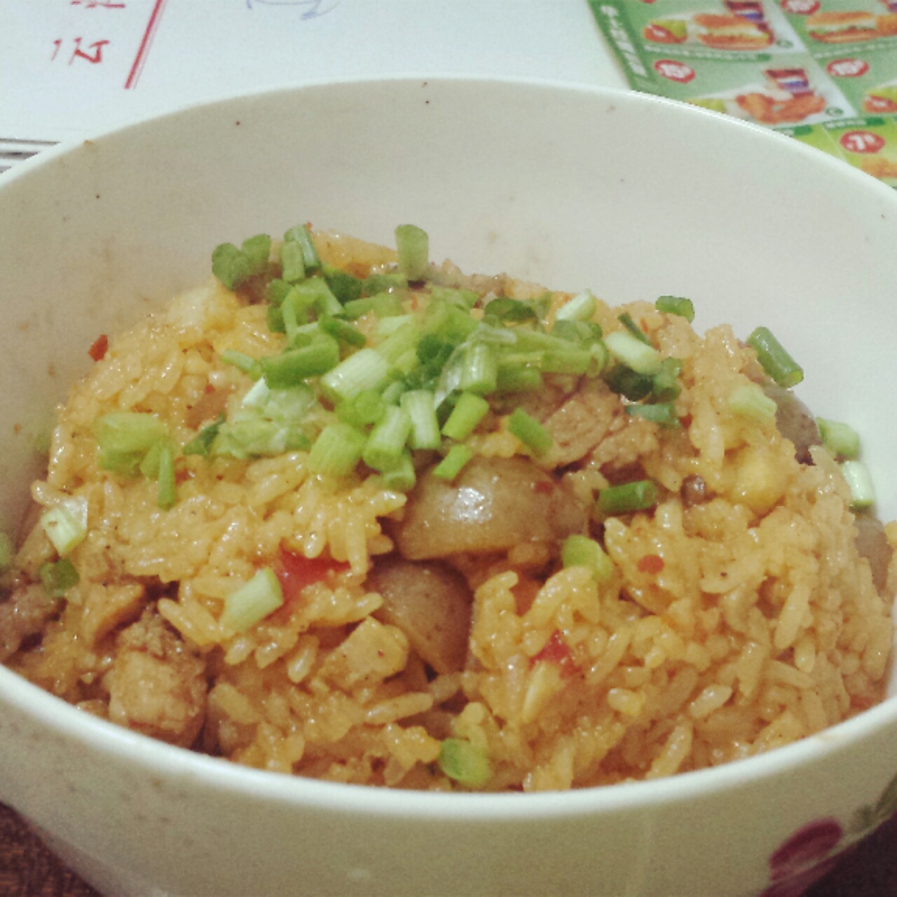 土豆焖饭（电饭锅版）