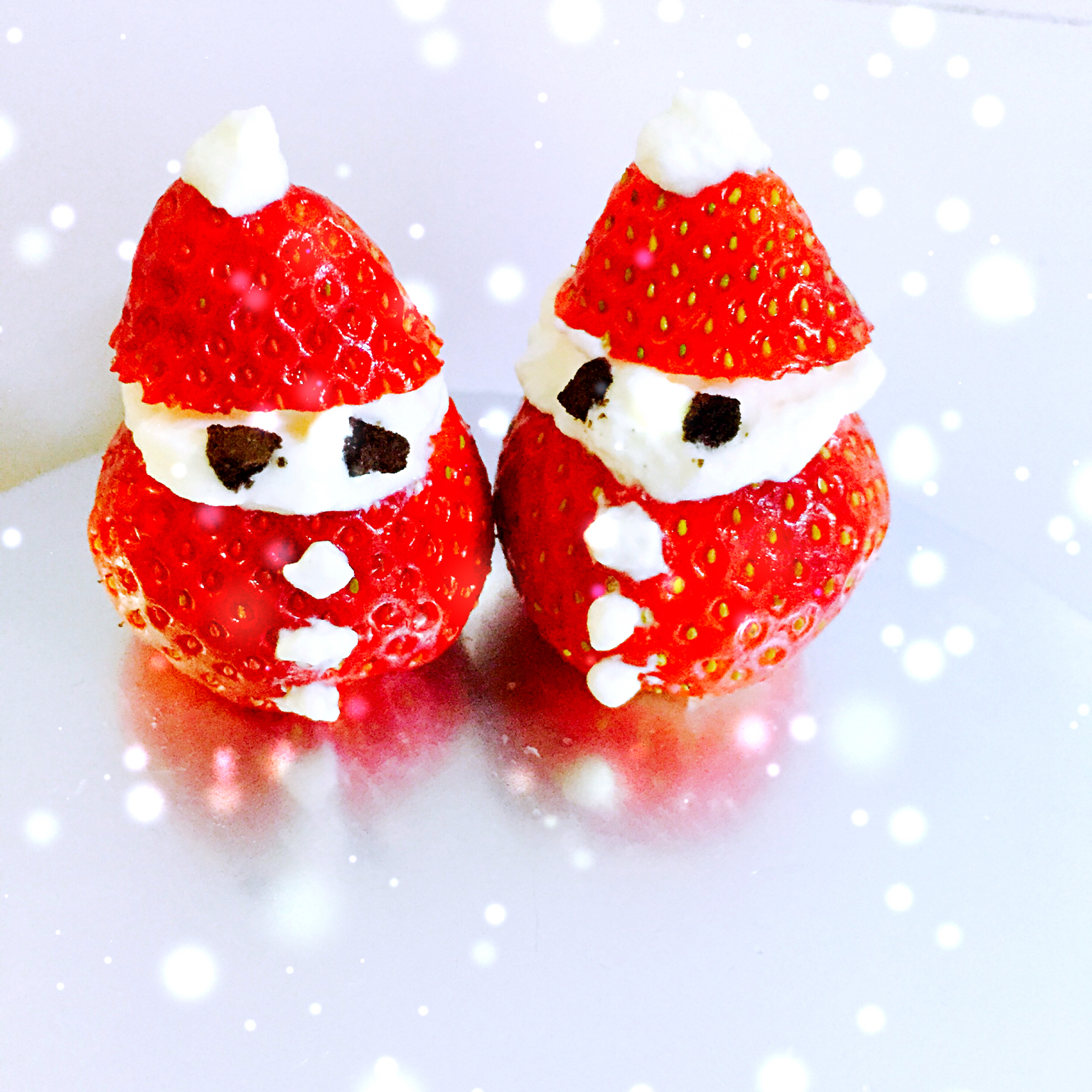 草莓圣诞老人、圣诞雪人