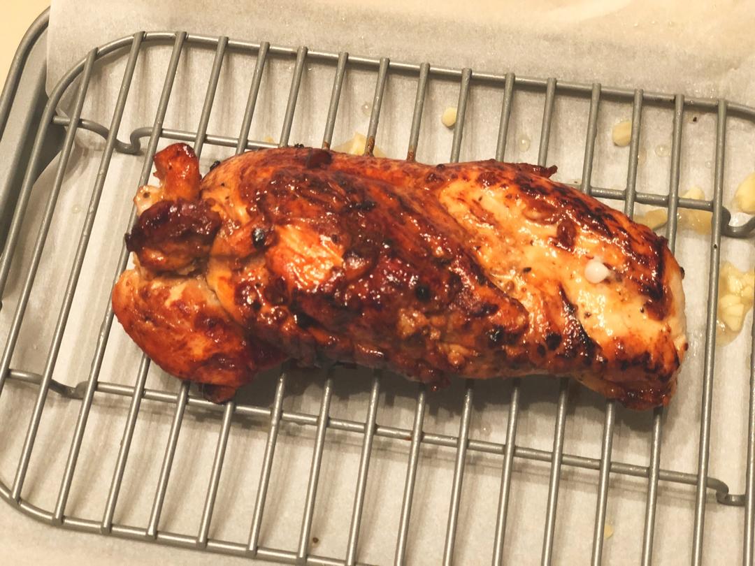 酷炫屌炸天好吃的煎鸡胸肉（香蒜蜂蜜煎鸡胸肉）