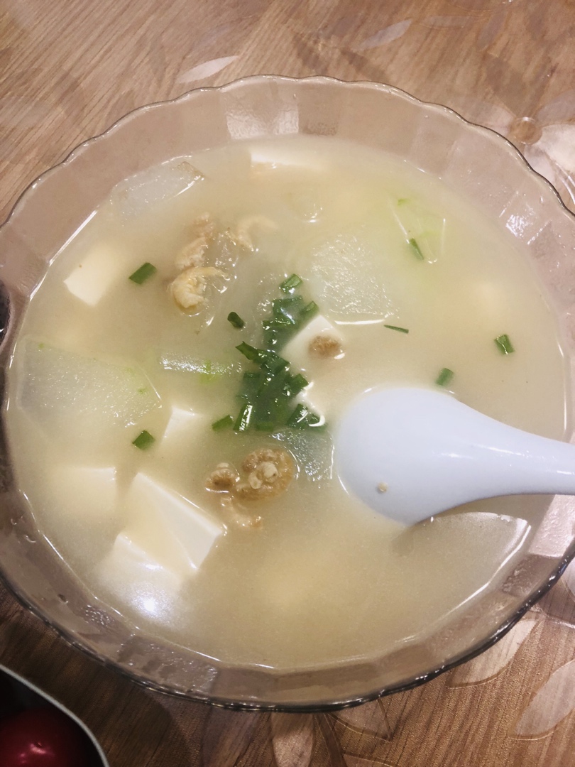 秋季养生－冬瓜海米汤