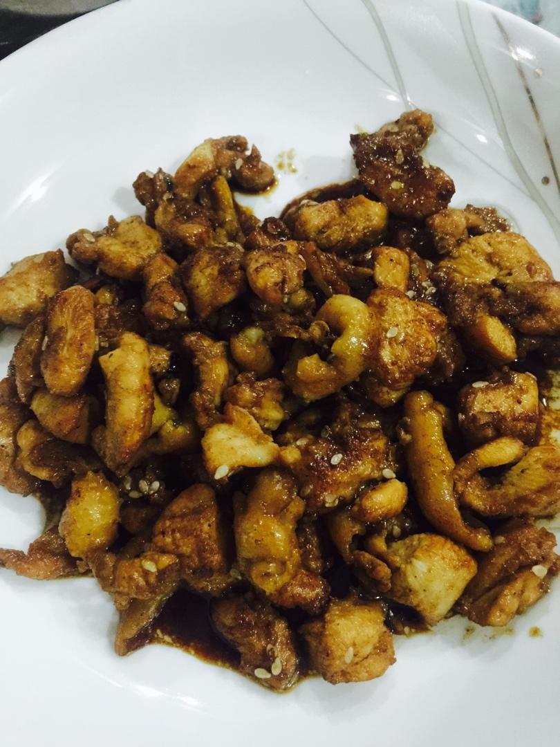 孜然鸡胸肉，低脂低卡好吃无压力。