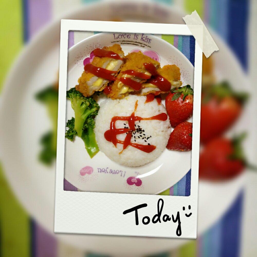 流心芝士猪排饭