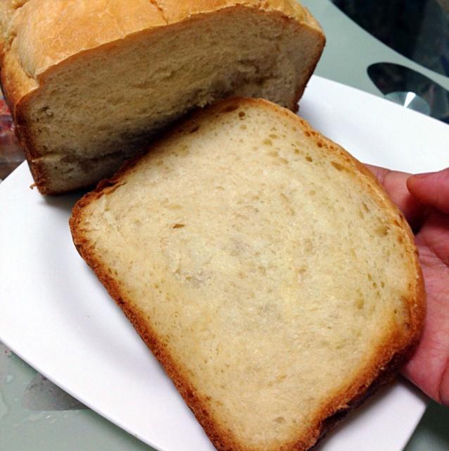 半手工面包机版汤种吐司的做法
