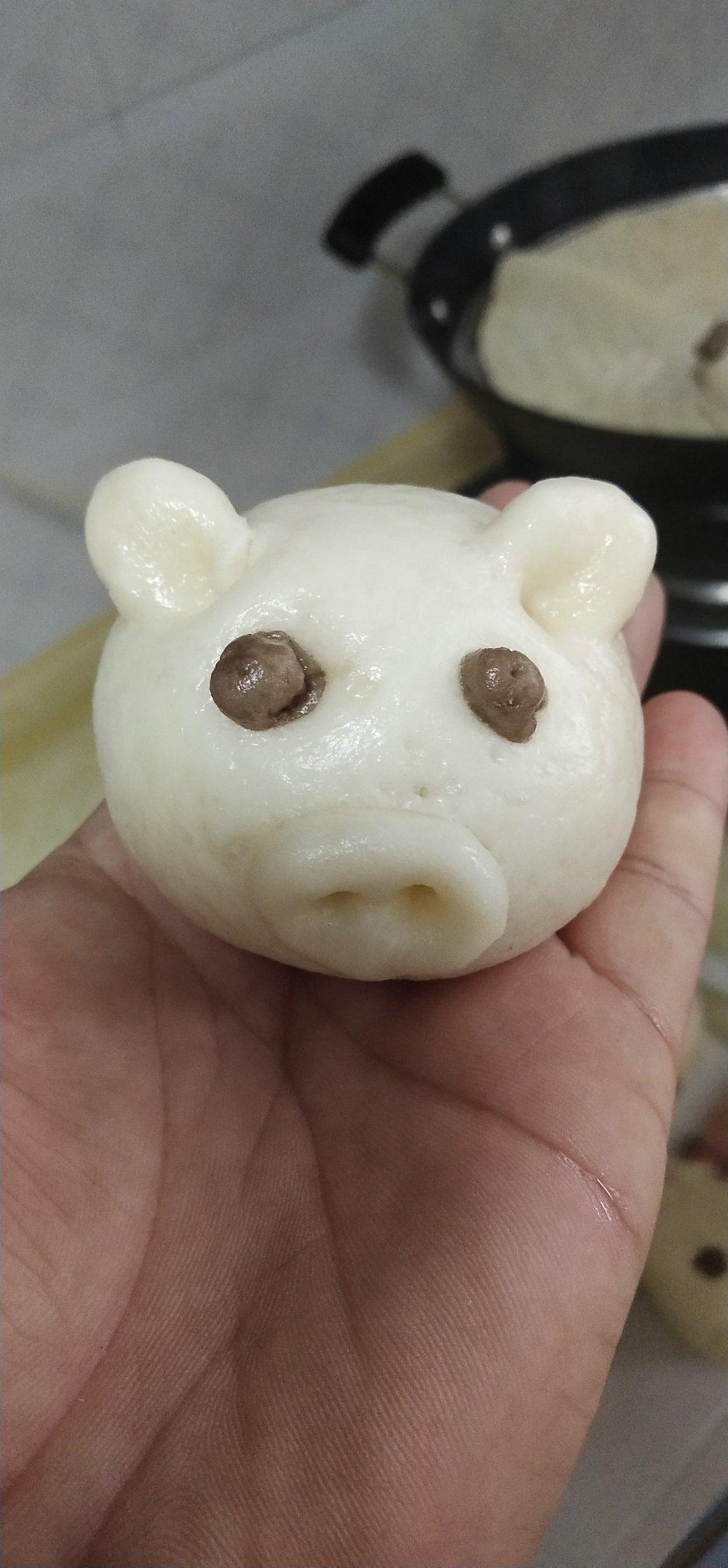 小动物形状面点