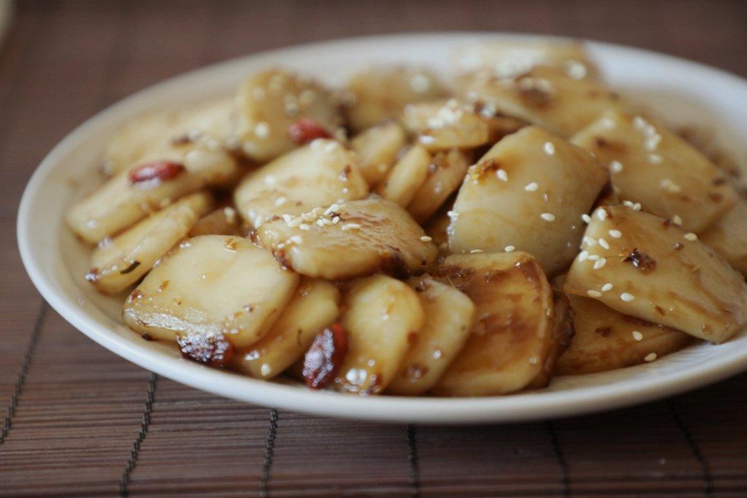 红糖炒年糕