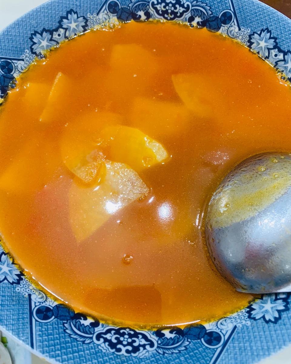 超级浓超好喝的番茄土豆汤