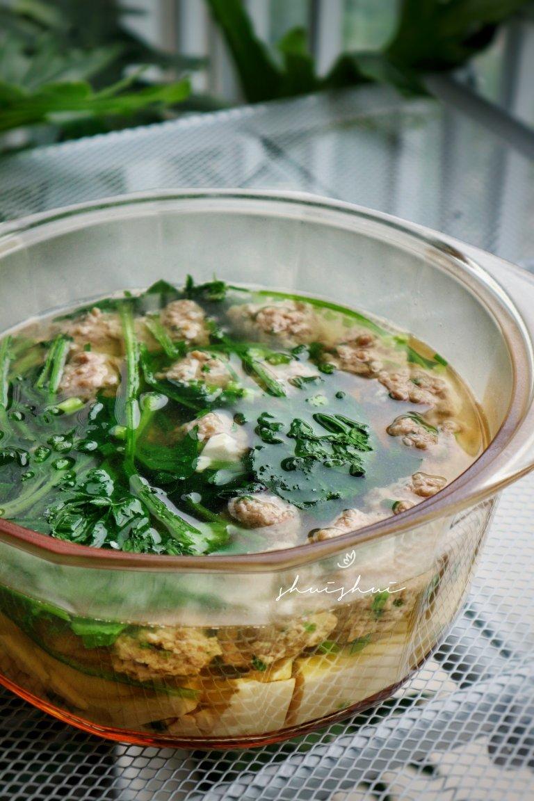 妈妈牌汆肉丸子汤