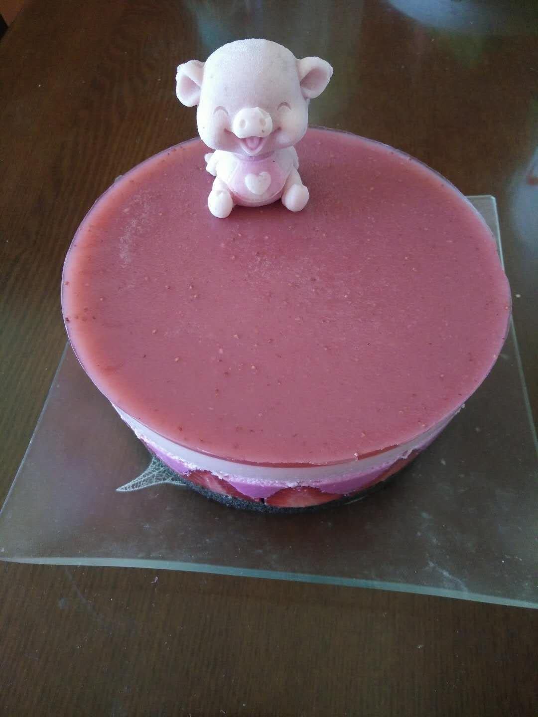轻松制作网红草莓慕斯蛋糕