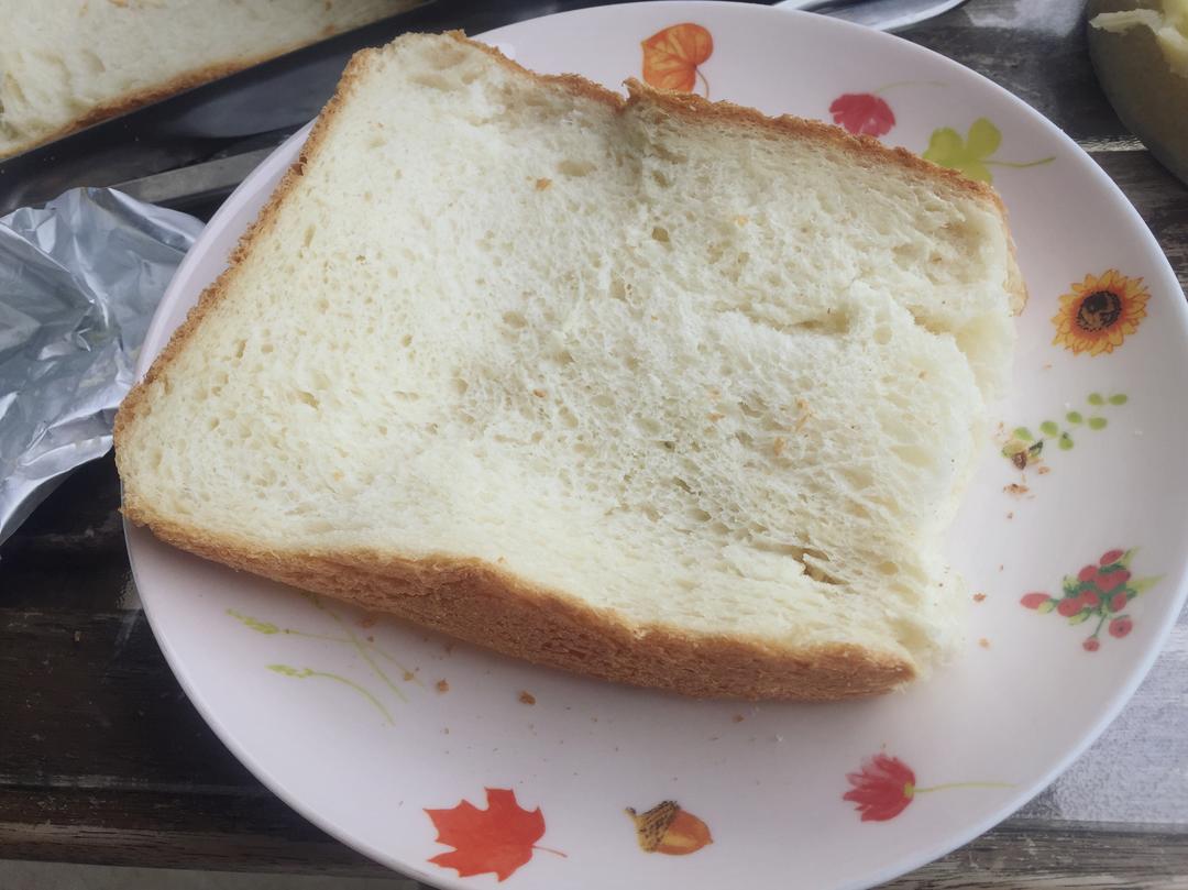 面包机版低油低糖却像棉花般柔软的小米面包