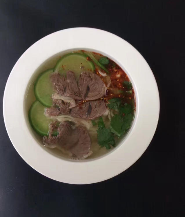 清汤牛肉面