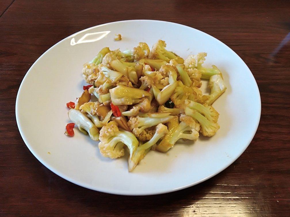 和饭店一个味道的干锅花菜