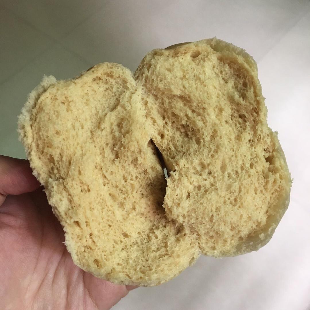有着面包口感的红糖馒头（一次发酵）