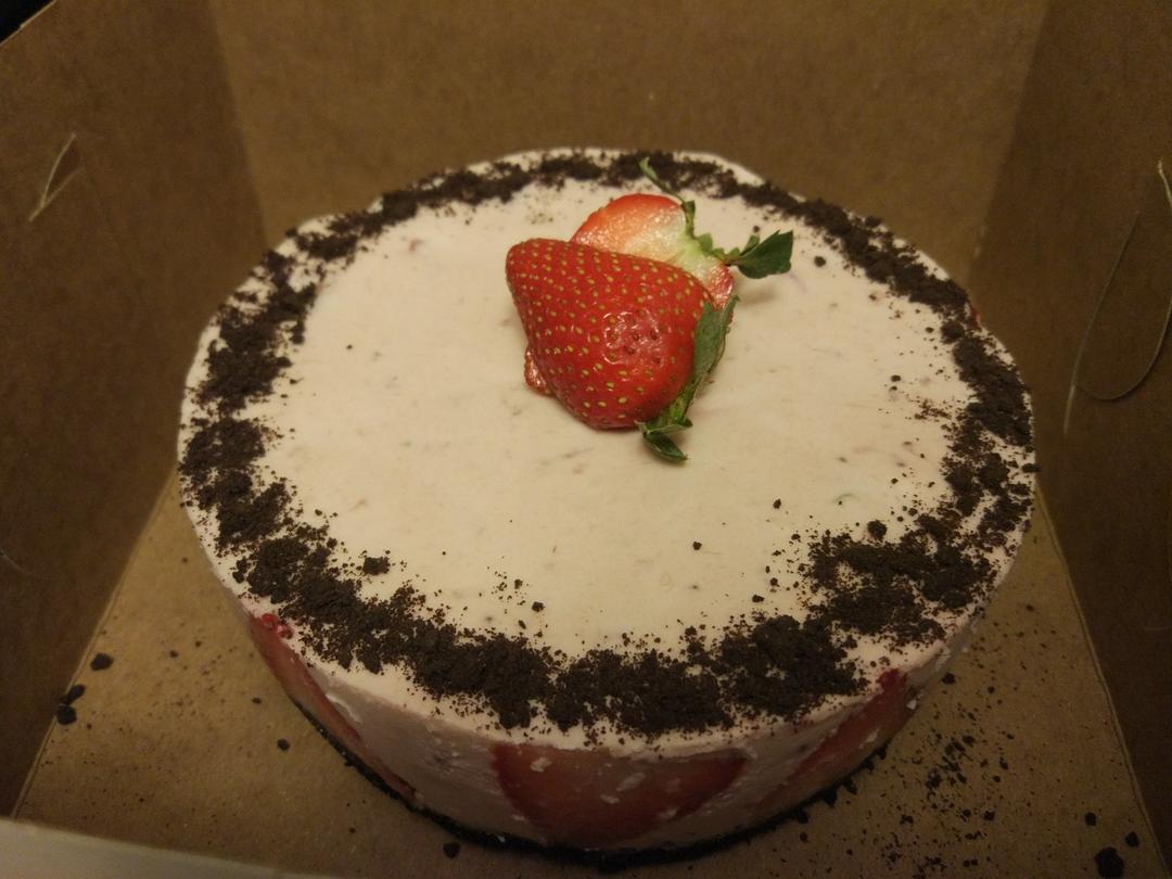 《Tinrry下午茶》教你做草莓芝士慕斯（6寸配方）