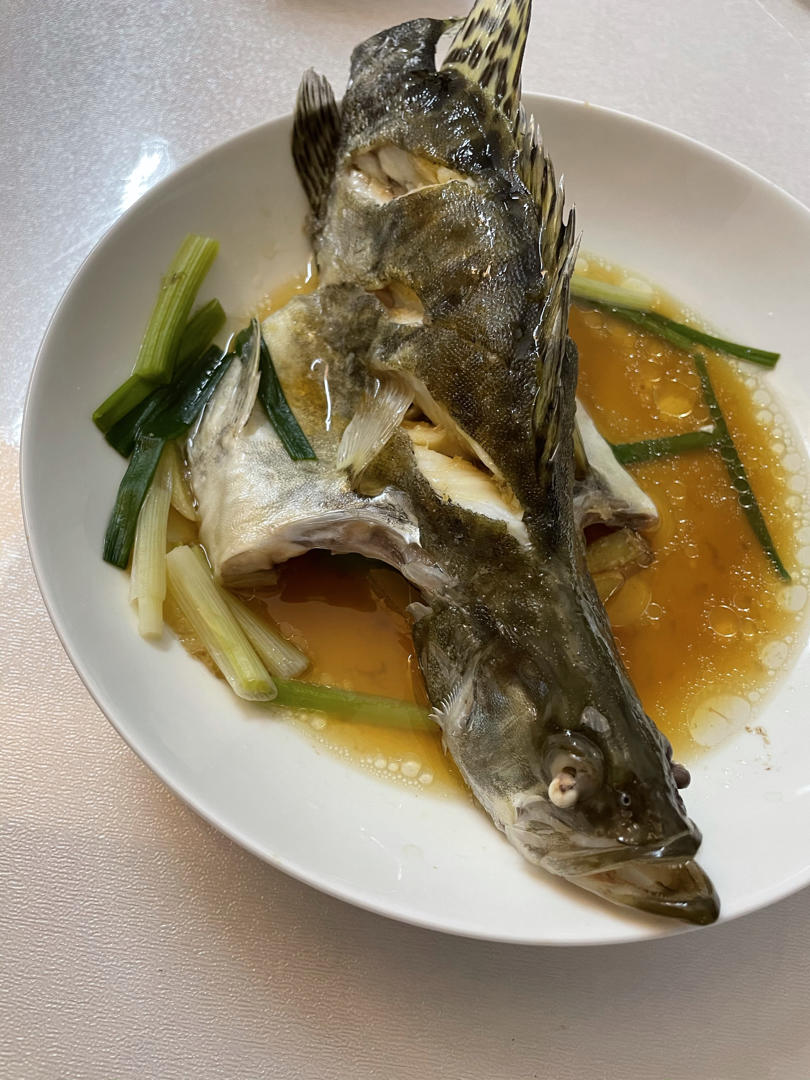 超入味清蒸鱼～清蒸鲈鱼桂花鱼（家常独创）