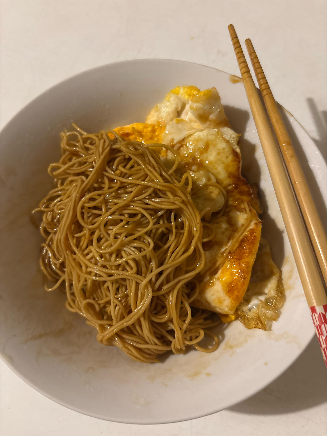 港式虾子蚝油捞面