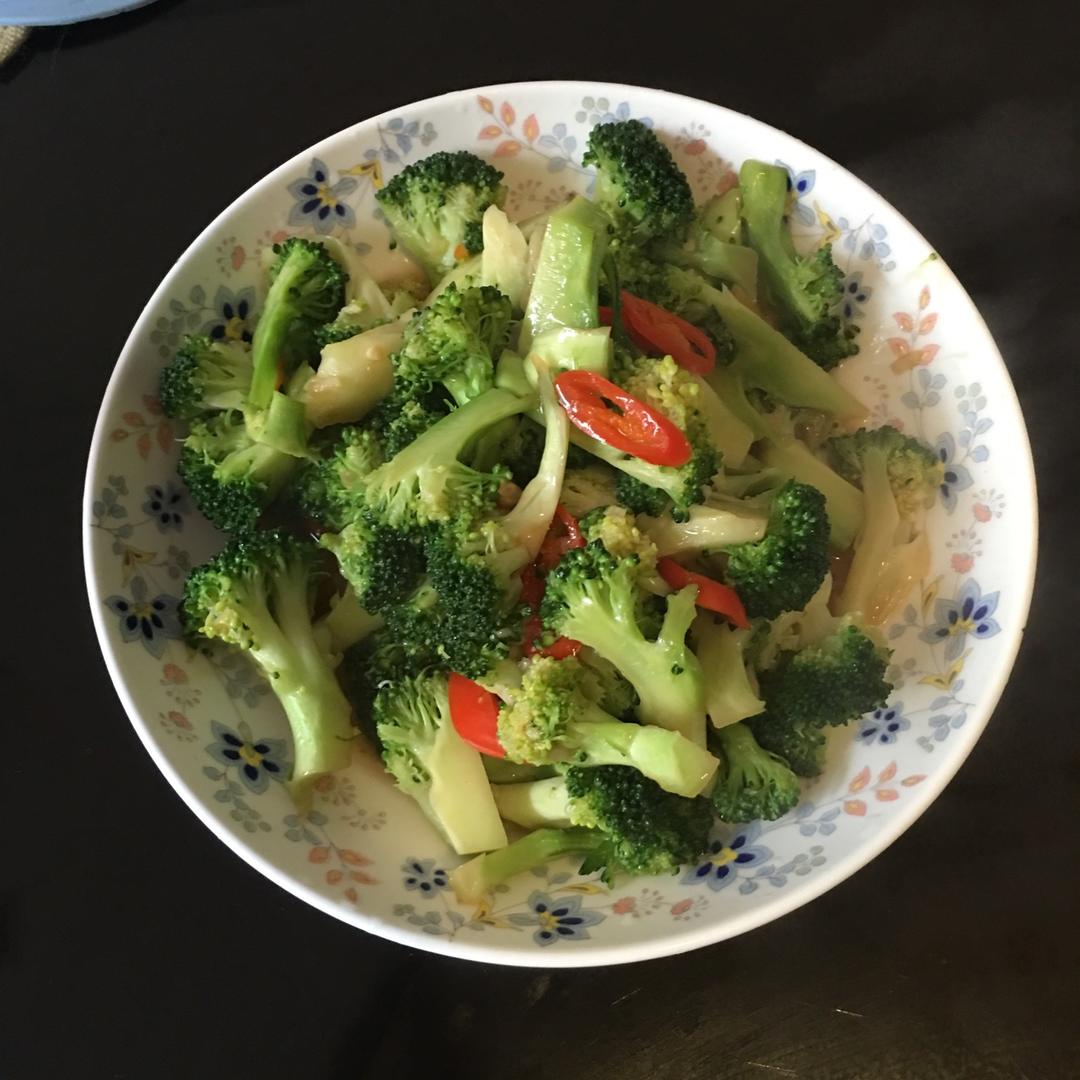 蚝油蒜蓉西兰花