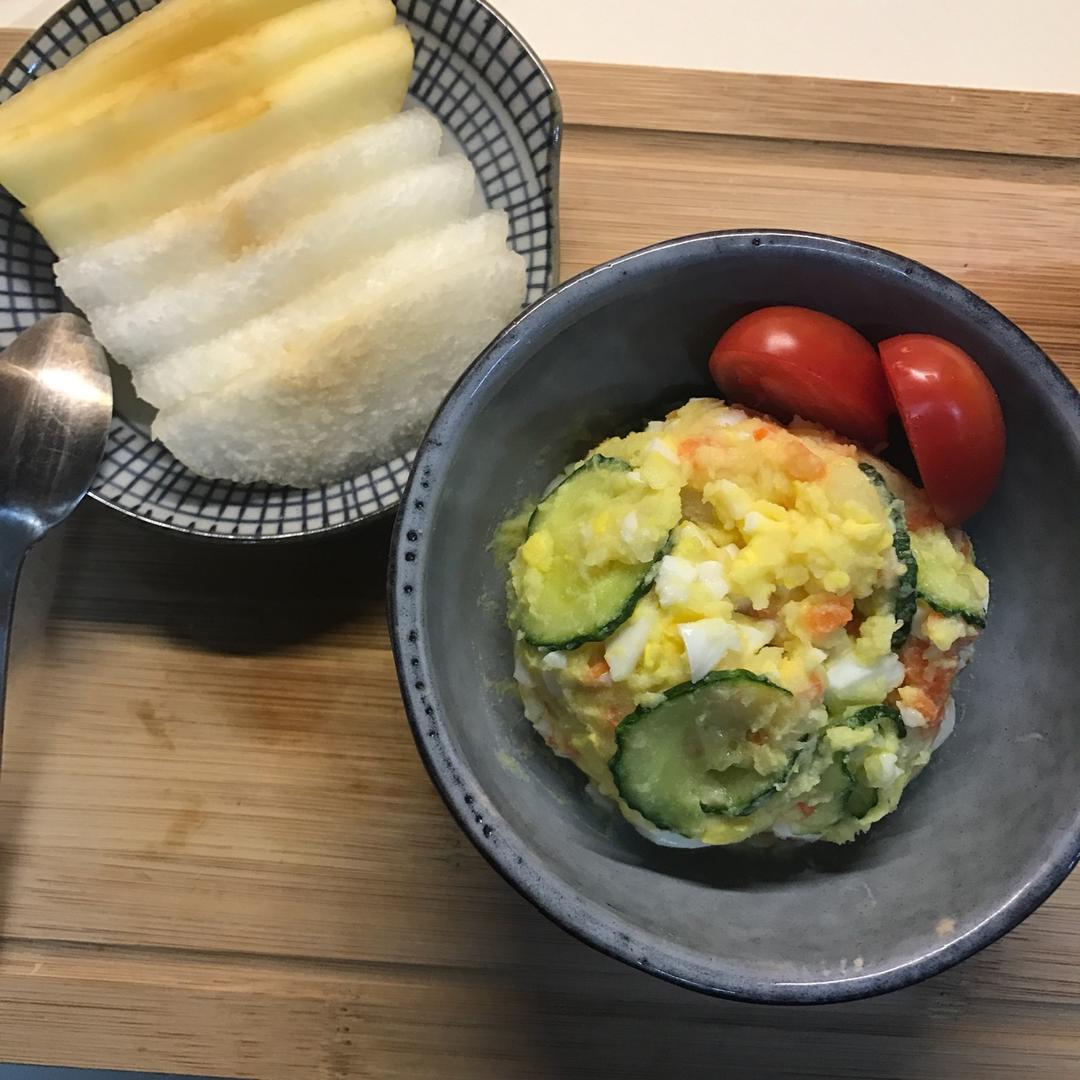 深夜食堂土豆泥色拉