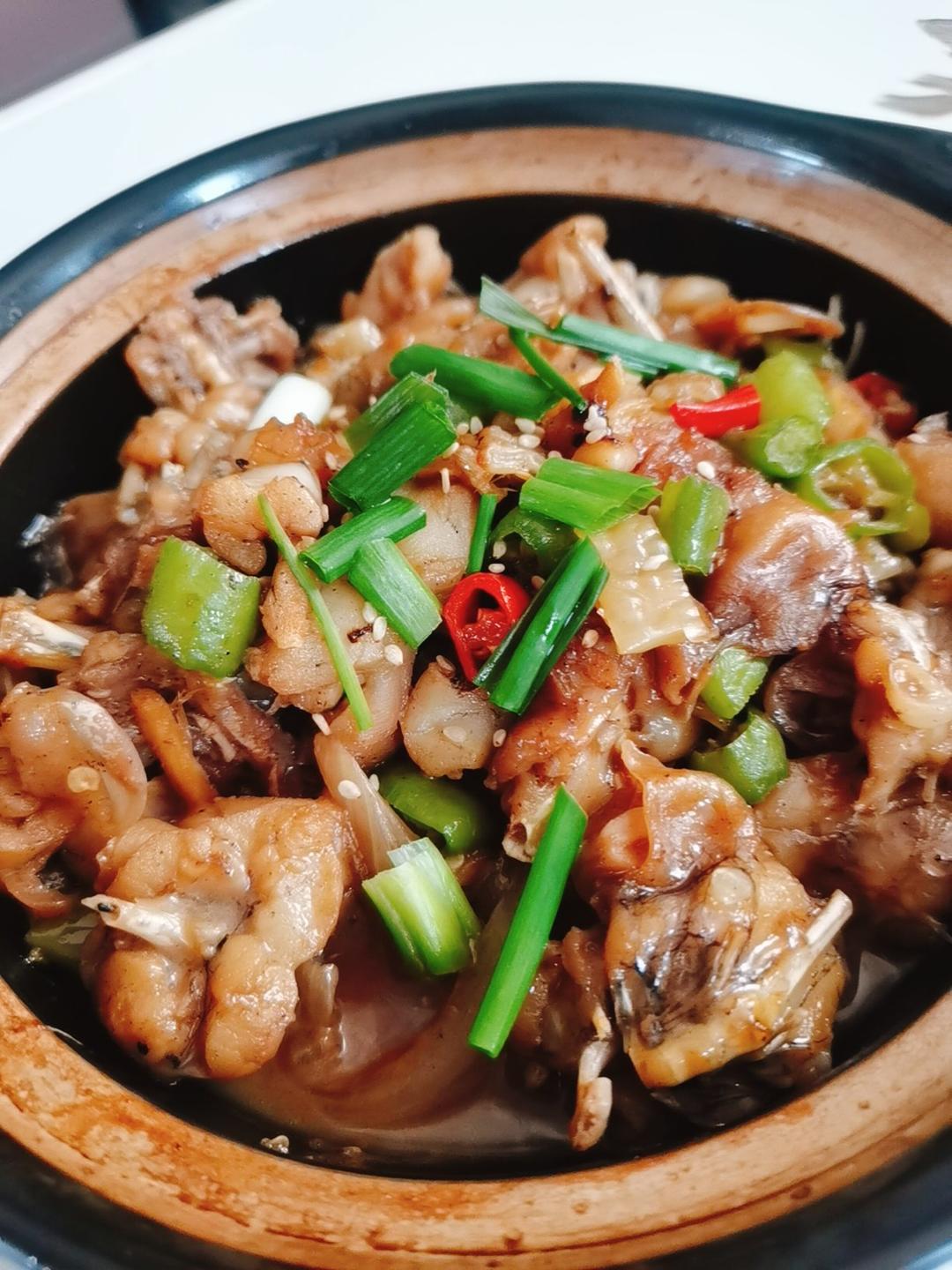 家庭版干锅牛蛙