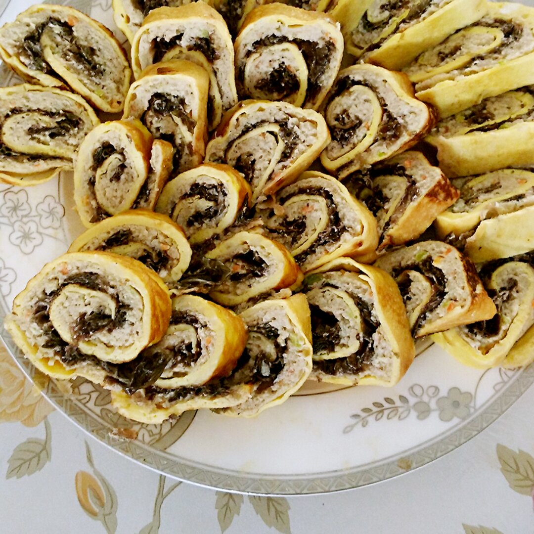 海苔鸡蛋鱼卷