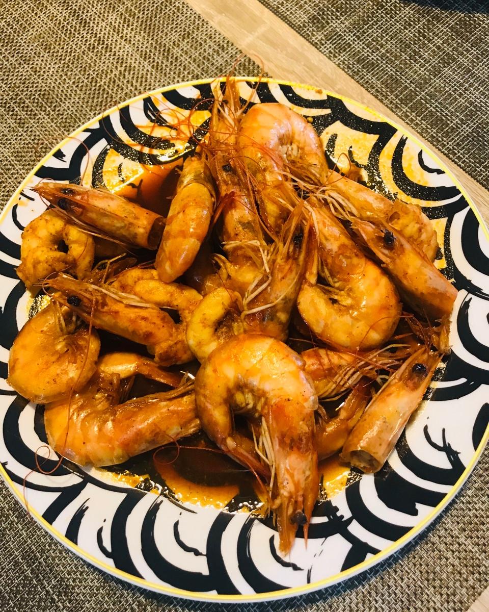 红烧虾(差不离版)