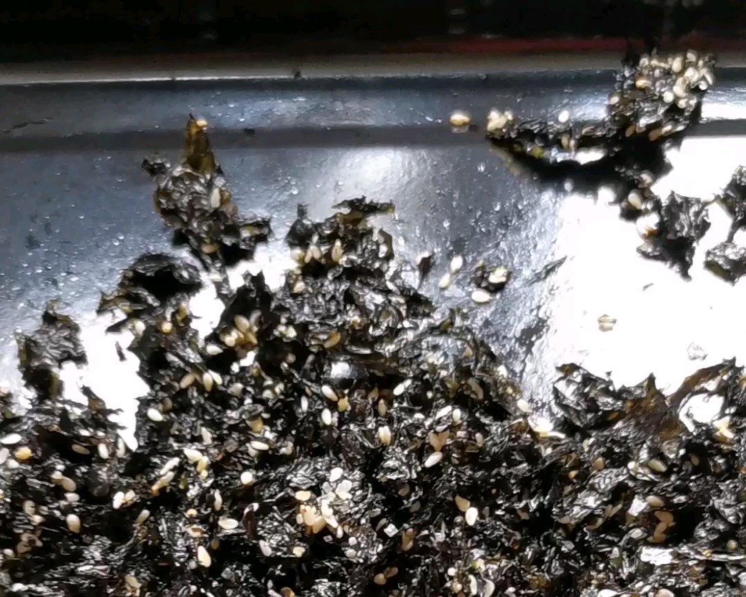 烤箱版芝麻海苔碎