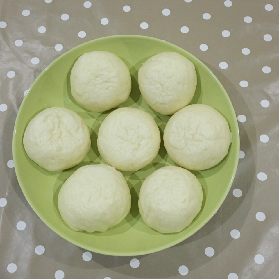 自制奶黄包