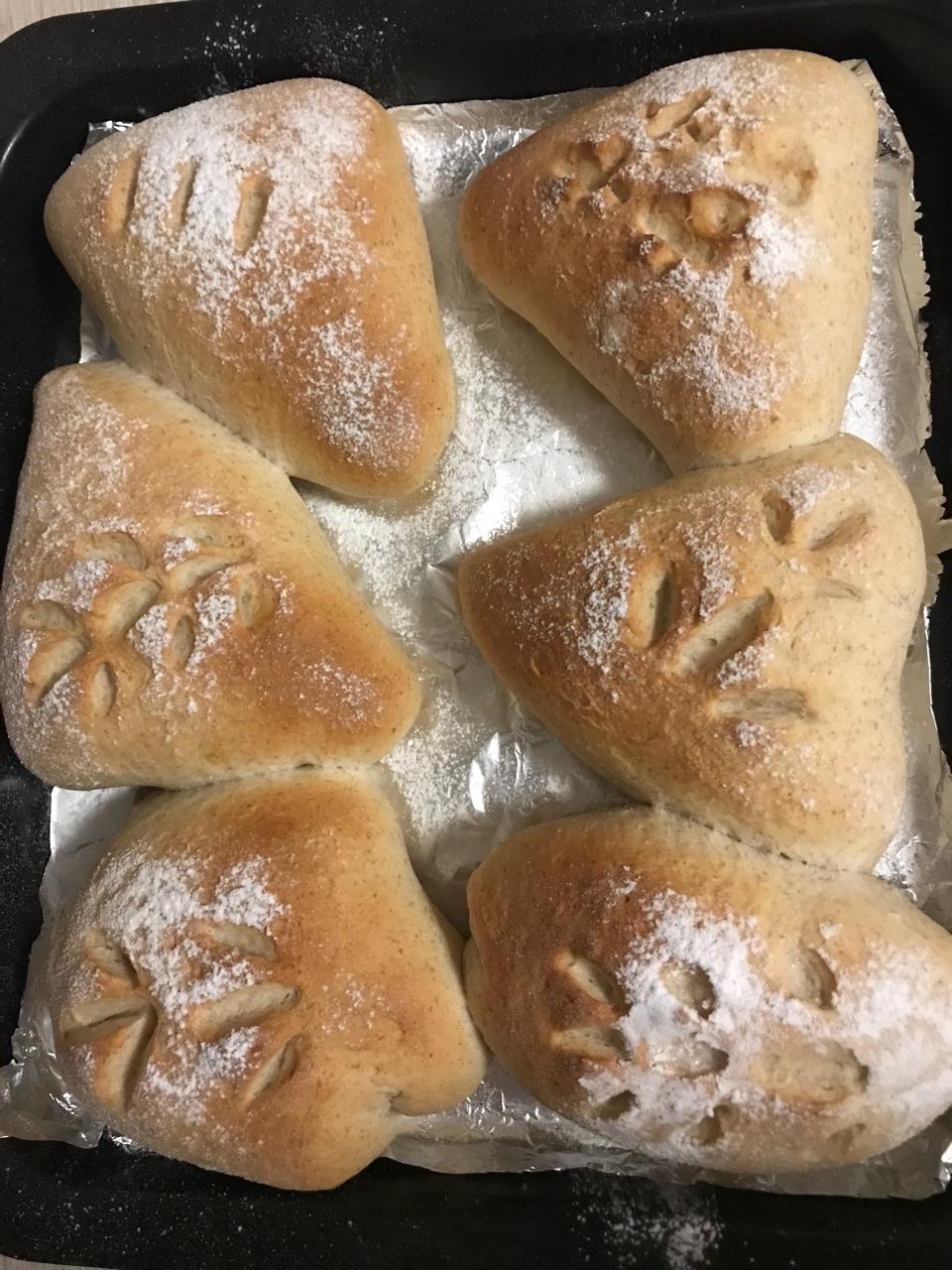 全麦乳酪蜜豆软欧